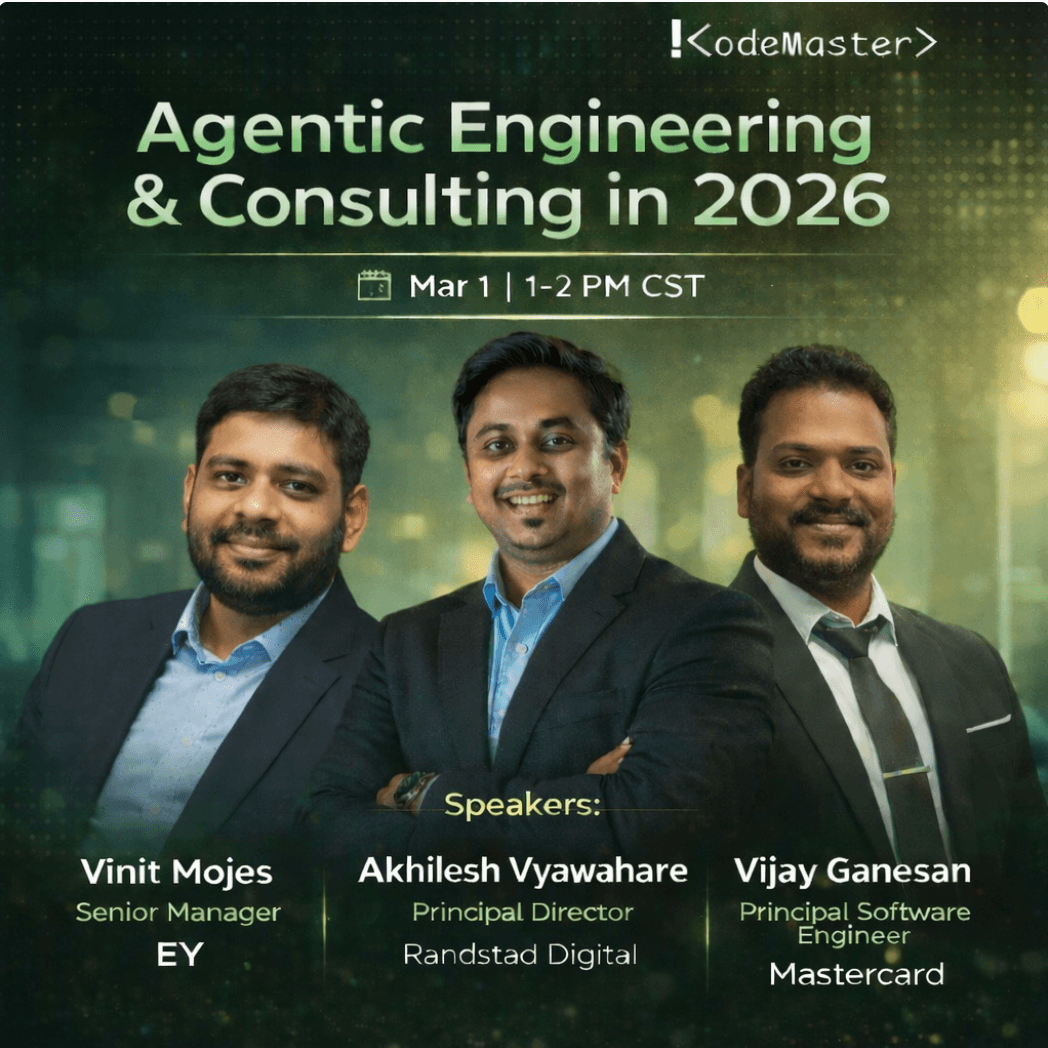 Agentic Engineering & Consulting in 2026 | KodeMaster AI
